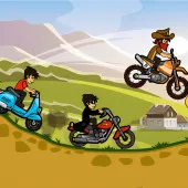 Hill Climb Moto 2D